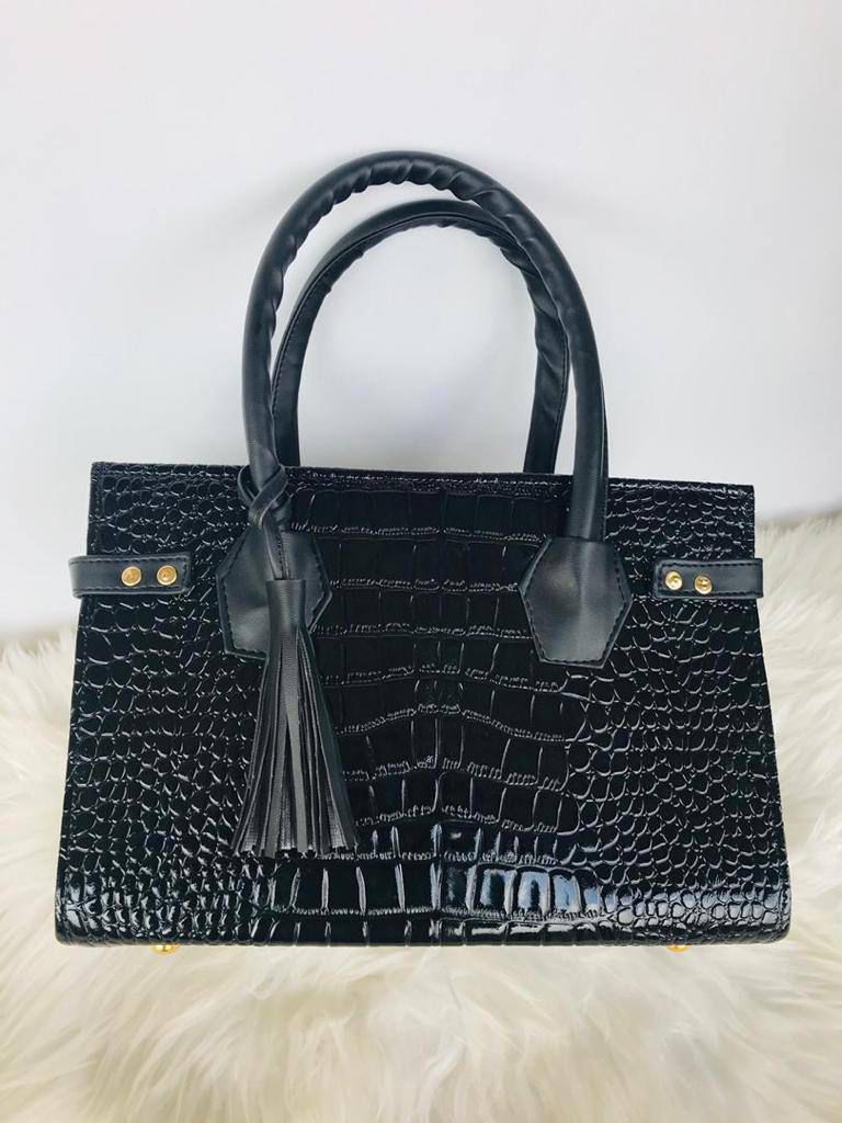 Classic leather handbag