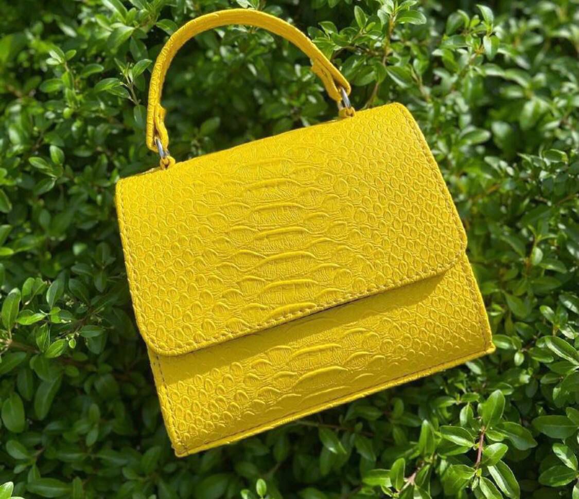 Crocs leather handbag